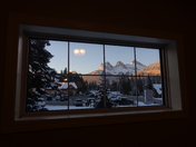 out through the indoor