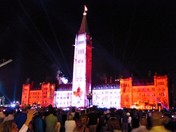 Parliament Hill Light Show