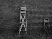 wooden ladders