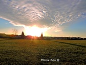 The Last Rays Of Setting Sun