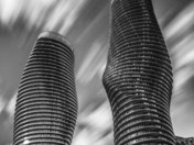 Marilyn Monroe Towers Monochrome