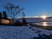 Bitterly cold morning