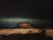 Barn at Night
