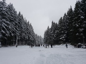 Christmas hockey game