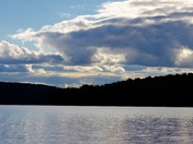 Night Falls Over Lake Kioshkokwi