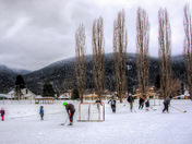 Pond hockey