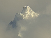 Fisher Peak above the clouds