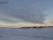 Sunrise over Cambridge Bay