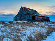 Winter Barn