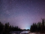 Crooked River at Night