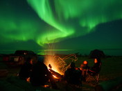 Light Show by Great Slave Lake