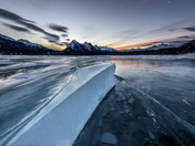Ice sunrise
