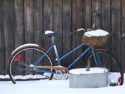 Old Bike in Winter