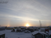 Early morning sunrise in Arviat