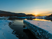 Frenchman River in Grasslands National Park 