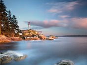 Light House during sunset