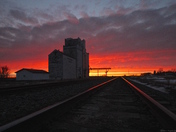 Reflections in the rails