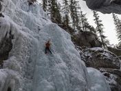 Ice Climbers in Jasper AB