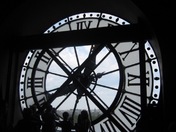 Clock in MusÃ©e d'Orsay