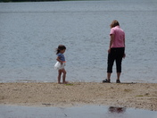 At The Beach With Grandma.