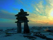 Inukshuk at Rankin INlet, NU