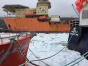 Fog and ice, St.John's, NL.