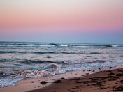 Golden Hour on Cavendish Beach