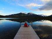Vermilion Lakes dock