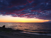 Sunset at Rimouski