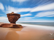 Tea Cup Rock and Cloud Drifts