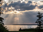 Sunset at Waskesiu Lake, Prince Albert National Park, Saskatchewan