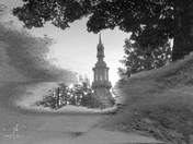 Steeple Reflection