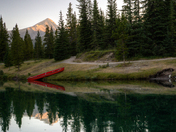 Forgetmenot pond sunset shots 