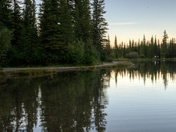 Forgetmenot pond sunset shots 