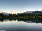 Forgetmenot pond sunset shots 