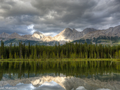 Spill Way Lake cloudy day 