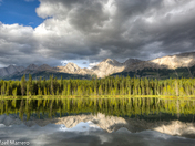 Spill Way Lake cloudy day 