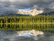 Spill Way Lake cloudy day 