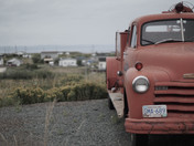 Antique Firetruck in Bell Island, Newfoundland