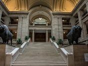 Grand Staircase at Manitoba Legislature