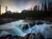 Natural Bridge over the Kicking Horse River