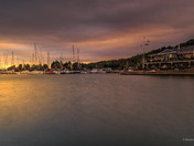 Sunset - Scarborough bluffs, Toronto Ontario, Canada