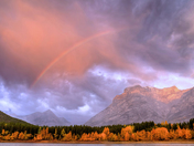 Rainbow over Wedge Pond