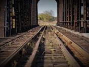 waiting for the train