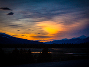 Jasper Rockies Sunset
