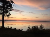 Sunset over Waskesiu