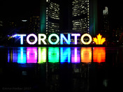 Toronto at night