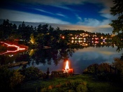 December Evening on Portage Inlet