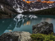 Moraine Lake Alpenglow