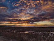 Sunrise over Boundary Bay BC
